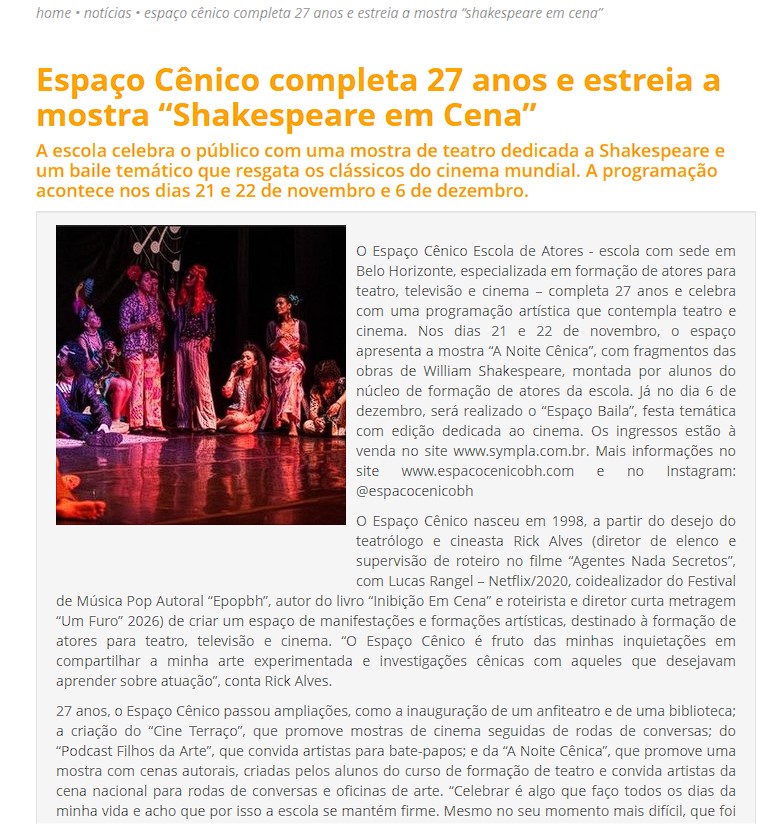 BH Eventos - 13/11/2025